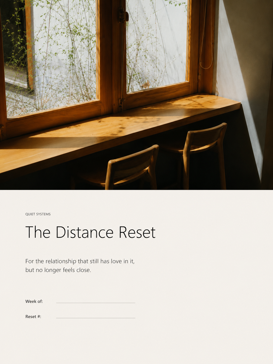 The Distance Reset