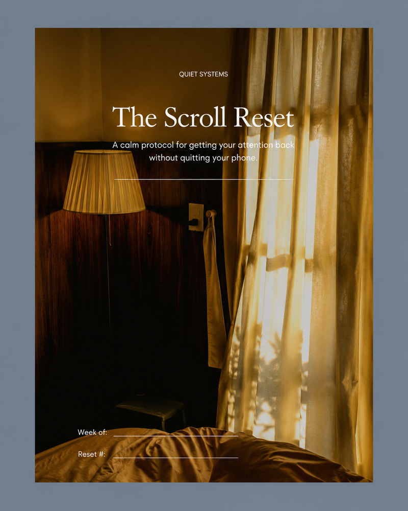 The Scroll Reset