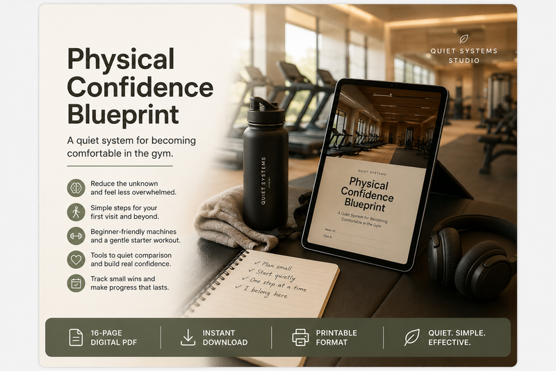 Physical Confidence Blueprint